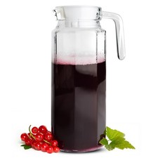 Glaskaraffe mit deckel - glaskaraffe, 1,1l