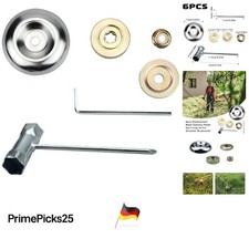 6 Stück Metall Ersatzteile