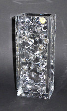  WMF Glasvase  Bubble - Design E. Jachmann , 25,5 cm hoch , Vintage