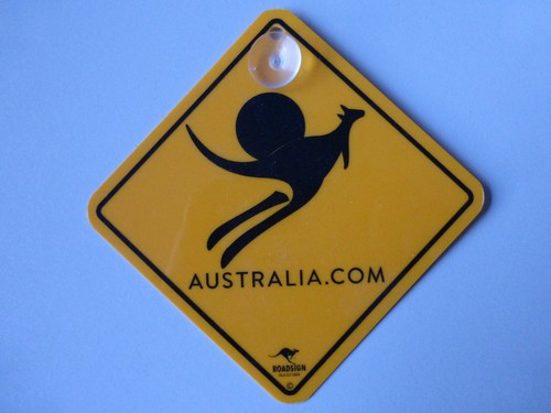 Australien schild für fenster - australien,