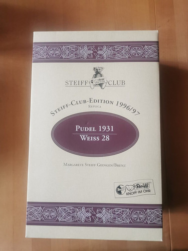 Steiff club edition 1996 - club, 1996/97