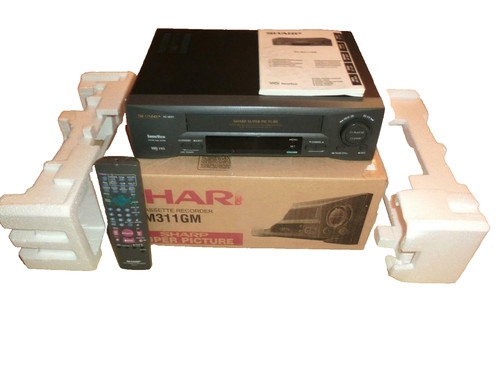 Sharp m311gm vhs video - sharp, vc-m311gm