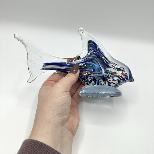 Glas figur fisch glaskunst - glas,