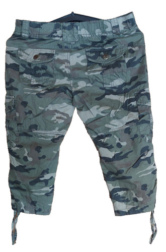 Fishbone camouflage bermuda - fishbone,