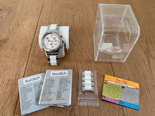Swatch irony chrono dreamwhite - swatch,