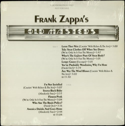 Frank zappa the - the, masters
