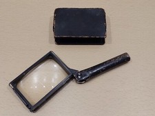 Vintage Lupe mit Griff, Lupe