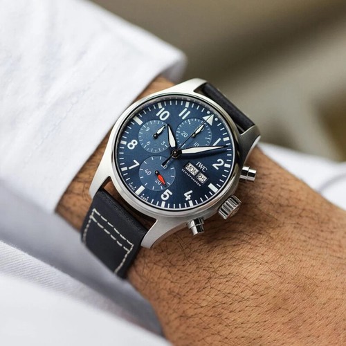 Iwc fliegeruhr chronograph - fliegeruhr, 41