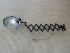 Alte org.Scherenlampe - Arbeitsplatzlampe - Reif Dresden - TOP !!!
