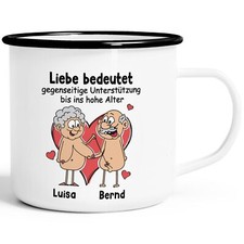 Tasse lustig Liebe bedeutet