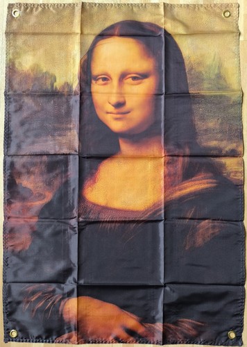 Flagge fahne wandbild mona - wandbild,