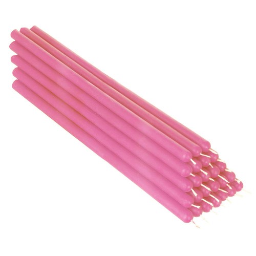 25x rosa bienenwachs 26cm ohne - bienenwachs,
