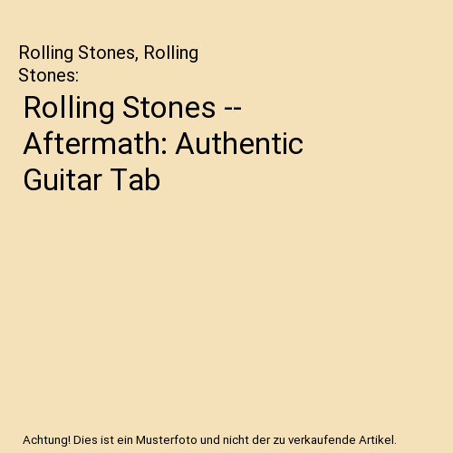 Rolling stones aftermath - stones, --