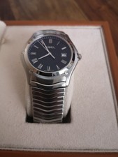 EBEL Herrenuhr Classic Uhr 9255F511 Quarz Edelstahl Saphirglas Datum