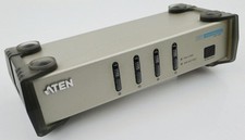 ATEN VS-461  4-Port DVI/Audio Port Switch- ohne Kabel nur mit Netzteil