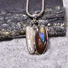 Boulder Opal Anhänger (11875)
