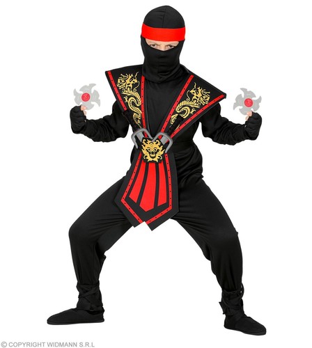 Sa117 roter kombat ninja - roter,