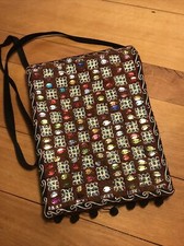 Tasche Stoff Ethno Pailletten 