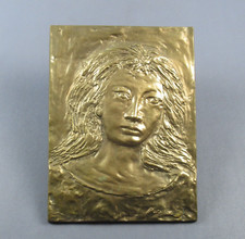 Skulptur Bronze High Relief