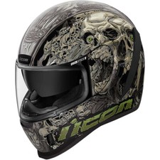 Icon Airform Parahuman Black Motorradhelm Integralhelm Gr. 3XL