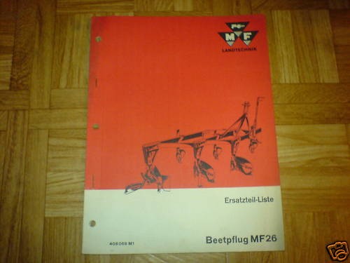 Original etl beetpflug 26 - mf,