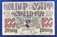 100 Pfennig 1 Mark 1921