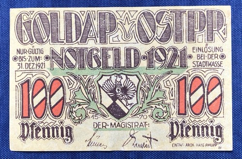 100 pfennig mark - 100, 1