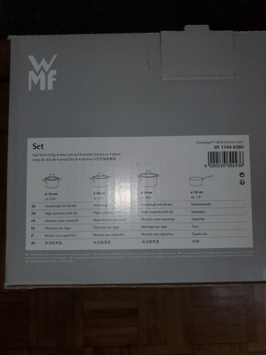 Wmf topf set cromargan - topf-set, cromargan®
