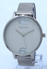 SALE Oozoo Damenuhr silber Milanaisearmband   Ø42mm C8927ms