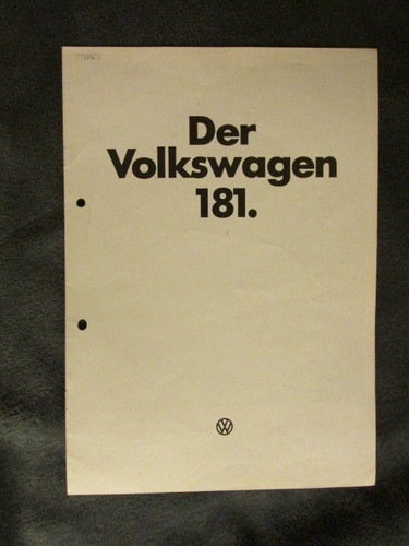 Volkswagen 181 kübelwagen - vw,