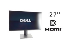 Dell P2719H 27" FHD TFT Monitor 60Hz 16:9 8ms 1000:1 Pivot HDMI DP VGA USB-Hub