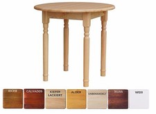 Runder Kiefer Tisch Esstisch