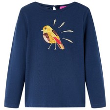 Kinder Langarmshirt Vogelmotiv
