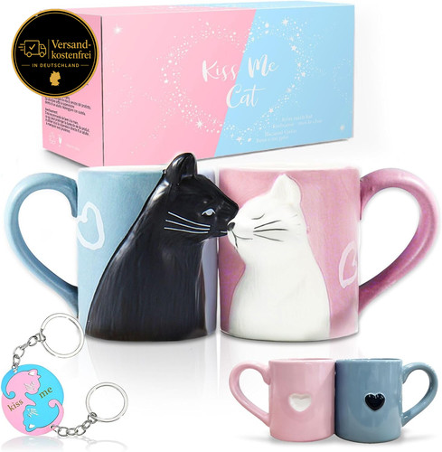 Kaffeetassen set katze becher - set,