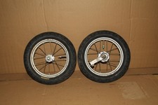 DDR Fahrrad Kinderfahrrad Blitz Radsatz Rad Felge 12,5 Zoll Handwagen