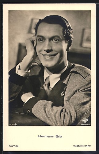 Schauspieler hermann brix - hermann,