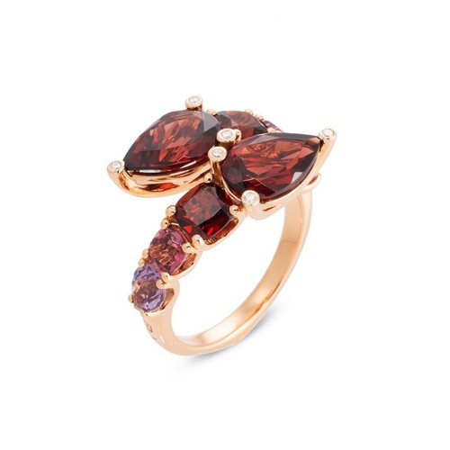 Ring aus roségold mit - ring,