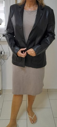 Petite echtleder jacke in - m,