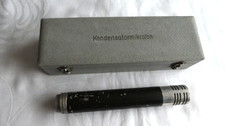Altes DDR Mikrofon RFT M70 Neumann Gefell MV 692 Kondensatormikrofon mit Etui !!
