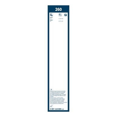 Bosch twin wischblätter 260 - wischblätter,