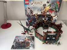 LEGO VIKINGS: VIKING FORTRESS AGAINST THE FAFNIR DRAGON (7019) - 100% COMPLETE
