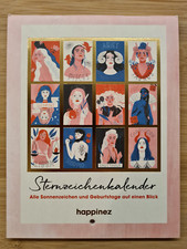 happinez * Sternzeichenkalender Kalender Sternzeichen