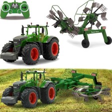 FENDT Traktor SET Ferngesteuert Modell RC + Anhänger Schwader Spielzeug Kind