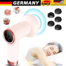 Massage Gun Electric Massagepistole Mini Massager Muscle Massagegerät 5 Köpfe.