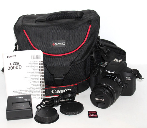 Canon eos 2000d 2mp - canon, 24,2mp