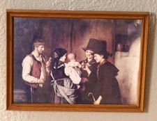 Schönes altes wandbild mit - schönes,