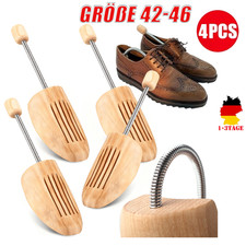 4x Schuhspanner Holz