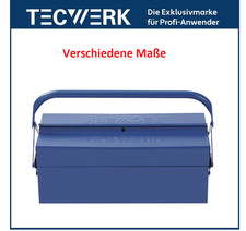 TECWERK Werkzeugkasten blau