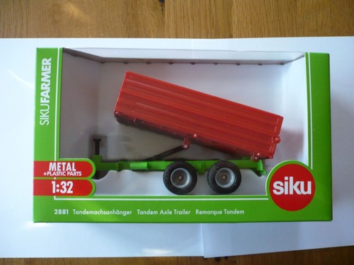Siku 2881 tandemachsanhänger - 2881,