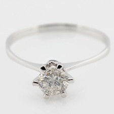 Solitär Ring 585/14K